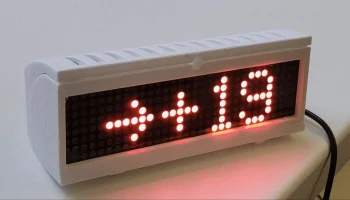 MAX7219 Часы 4