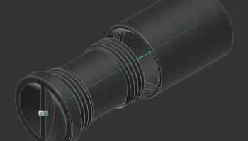 2-размерный батарейный отсек для Astrolux HL-02 3