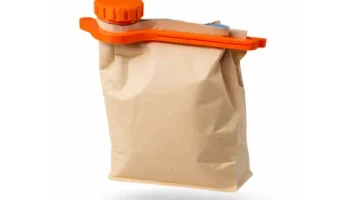 Зажим для пакета кофе, с винтовой крышкой