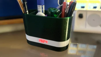 Настольный органайзер с часами (ESP8266)