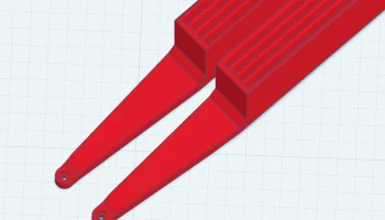 Усиленные держатели листов с принтом Core One L для ножек...