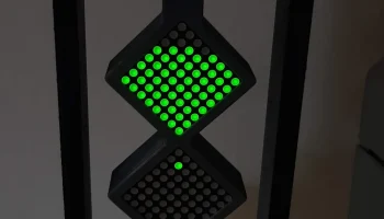 Песочные часы матрицы 8x8