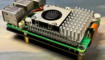 Корпус для Raspberry Pi 5 со шляпой NVMe 3