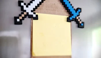 Магнит для меча Minecraft - защелкивается! АМС НЕ НУЖЕН!....