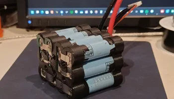 18650 Держатель батареи 6S2P 2