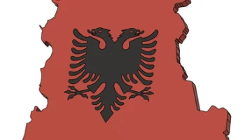 Магнит страны Албании (параметрический)......