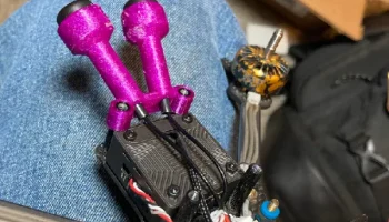 Крепление для двойной антенны FPVcycle Glide Walksnail......