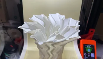 Snow vase