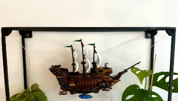 Магнитные уголки для плавающих витрин - подходят для IKEA...