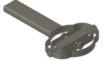 Зонд магнитного поля с печатными магнитами...