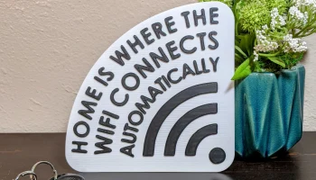 Дом там, где Wi-Fi подключается автоматически Декор Брело...