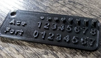 Брелок с трубчатым декодером Chicago Ace & Fort/GEM Lock