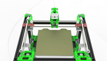 Блок натяжения ремней предыдущей версии Voron 1
