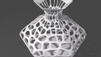 Ваза Hex Voronoi