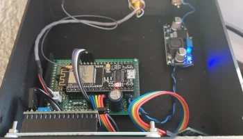 Корпус для интернет-радио MP3 с ESP32 1