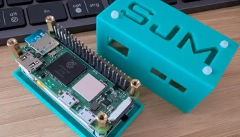Корпус Raspberry Pi для Pi Zero 2 Вт (В) с установленным... 2