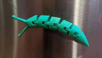 Шарнирный магнит Slug 6х2мм.