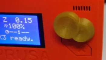 Ручка ЖК-дисплея с поворотом и щелчком Prusa i3 MK3S (ве...