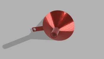 Эргономичная воронка с подвесной ручкой - простая 3D-печ... 2