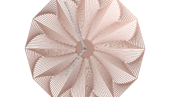 крутые спиральные часы 1