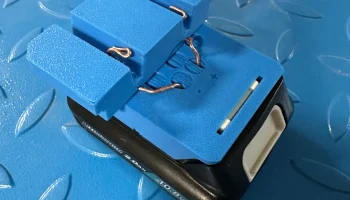 Газонокосилка 519 BRI - адаптер аккумулятора Makita 2