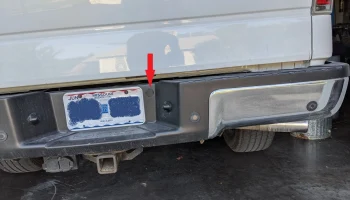 Крышка замка запасного колеса F150 (подходит для 2004-20... 2