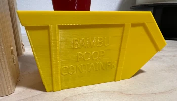 Желоб для какашек Bambu с контейнером для мусора... 0