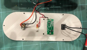 Модель самодельной Bluetooth колонки 6