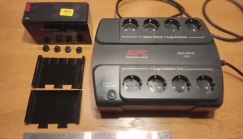 Модификация APC Back-UPS ES 400VA для более толстой батареи
