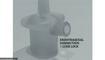 Эндотрахеальное соединение Luer-Lock Эндотрахеальное соединение Luer-Lock