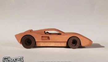 Ford GT40 1966 года, упрощенный станок с ЧПУ/лазером | с... 4