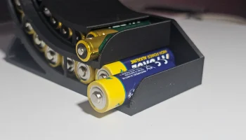 Большой диспенсер для батареек Multi 20AA + 20AAA 1