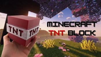 Блок ТНТ Minecraft
