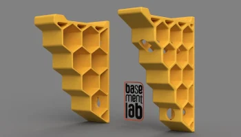 Настенные крючки Honeycomb Style - Ganci da parete con s...