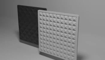 Qube 540 - Крышки панелей с магнитной сеткой Qube 540 - Крышки панелей с магнитной сеткой