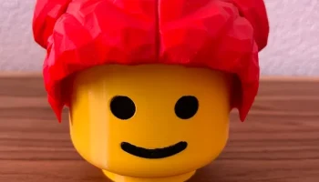 Держатель для туалетной бумаги Lego Girl 4