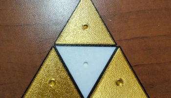 Легенда о Зельде - Магниты на холодильник Triforce... 2