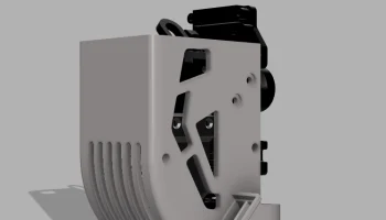 Корпус/крышка хотэнда Ender 3 V3 SE Вентилятор 5015 2