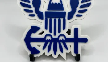 Магнит с логотипом ВМС США 2