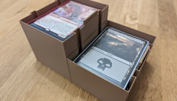 Коробка/хранилище для карт MTG - режим "Ваза"...