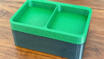 Поворотный лоток (OpenSCAD) 2