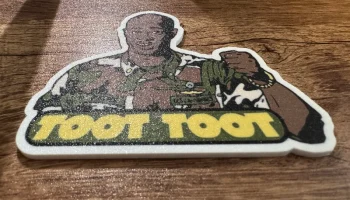 Магнит Major Payne Toot Toot (разноцветный)(магниты 8х3мм... 2
