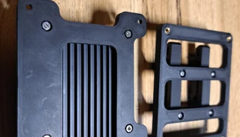 Raspberry Pi 4 - Geekworm Armor Case Voron mount 7