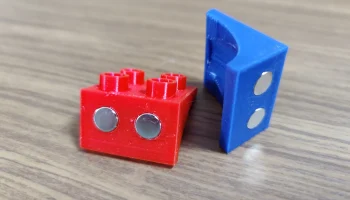 Магнитный держатель Duplo и Hubelino от GravityBites......