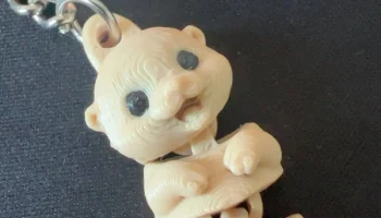 Брелок Flexi Happy Otter, симпатичная шарнирная модель 1