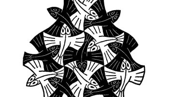 Формочка для печенья Escher Fish 1
