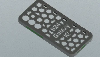 Чехол Samsung Galaxy S24 Hexagon AI v2 - Смартфон KI 5