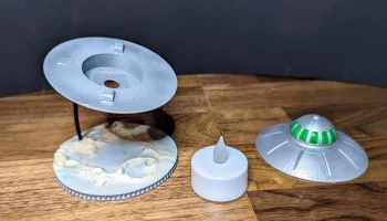 ВТОРЖЕНИЕ! Электрическая чайная свеча UFO 2