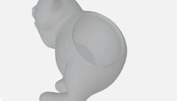 Cat Vase 3
