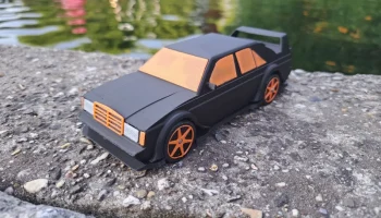 Модель автомобиля Mercedes 190e Evo 2 1